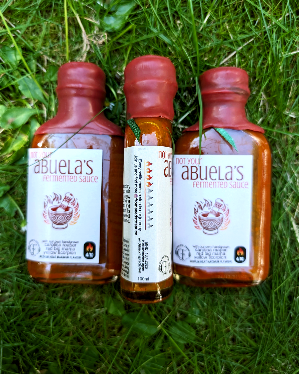 Not Your Abuela’s Mild – fermented Tex-Mex hot sauce with smooth heat and smoked pepper flavour